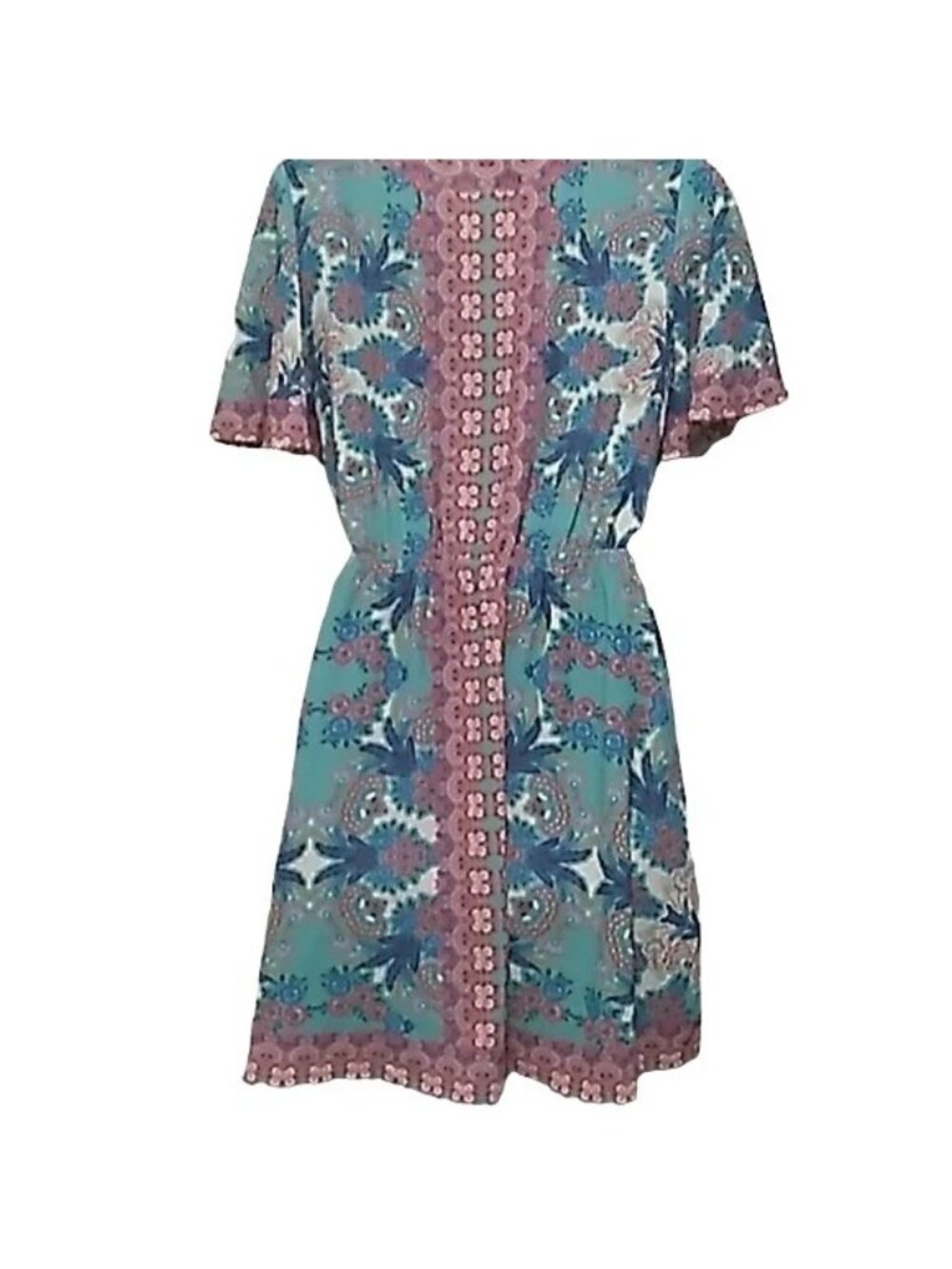 Flying Tomato Boho Print Mini Dress - Picture 2 of 6